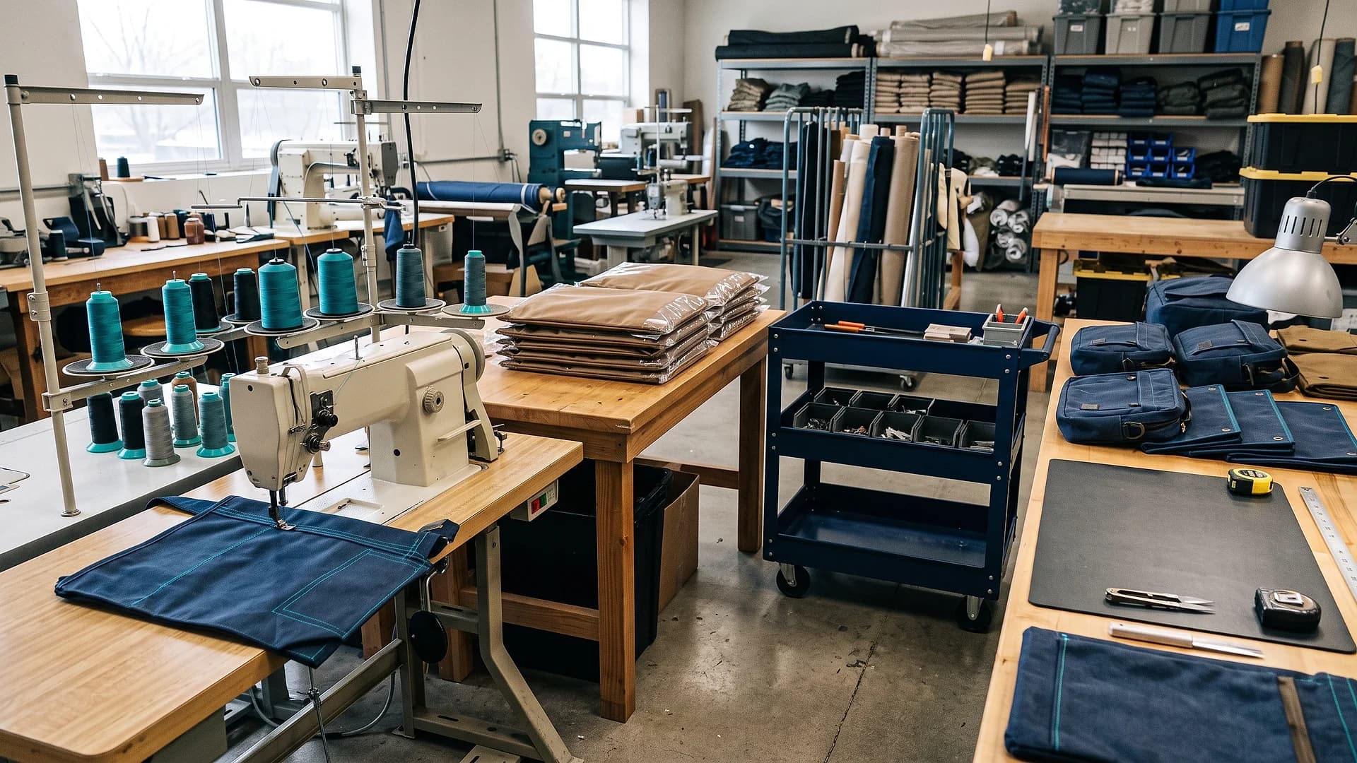 Made in the USA Soft Goods Manufacturer with Industrial Real Estate
